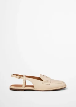 Slingback-Loafer Model Alva mit verstellbarem Riemen