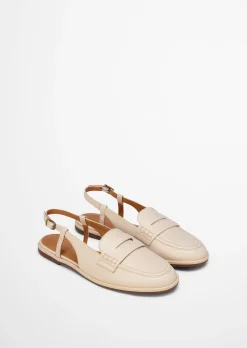 Slingback-Loafer Model Alva mit verstellbarem Riemen