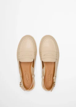 Slingback-Loafer Model Alva mit verstellbarem Riemen