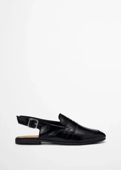 Slingback-Loafer Model Safina aus veredeltem Rindleder