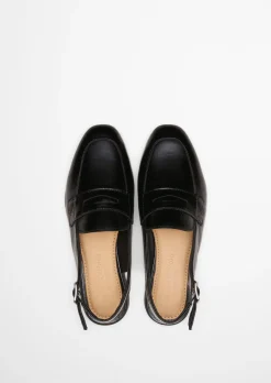 Slingback-Loafer Model Safina aus veredeltem Rindleder