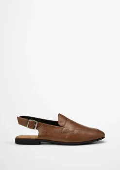 Slingback-Loafer Model Safina aus veredeltem Rindleder