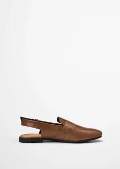 Slingback-Loafer Model Safina aus veredeltem Rindleder