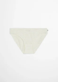 Slip mit Streifen-Struktur