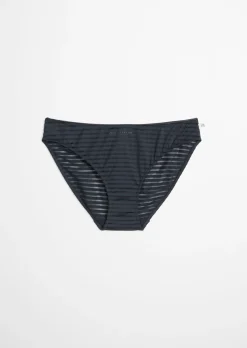 Slip mit Streifen-Struktur