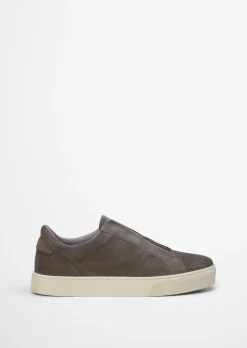 Slip-On Sneaker Model Agar aus weichem Veloursleder