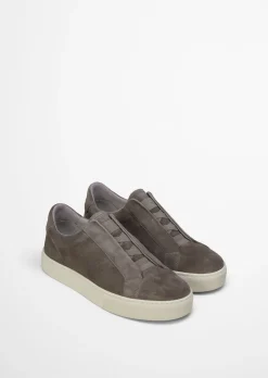 Slip-On Sneaker Model Agar aus weichem Veloursleder
