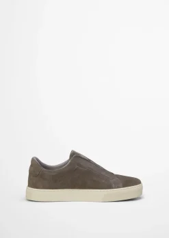 Slip-On Sneaker Model Agar aus weichem Veloursleder
