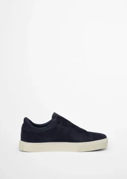 Slip-On Sneaker Model Agar aus weichem Veloursleder