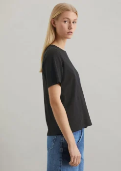 Slub-Jersey-T-Shirt loose aus softer Bio-Baumwolle