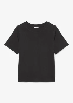 Slub-Jersey-T-Shirt loose aus softer Bio-Baumwolle