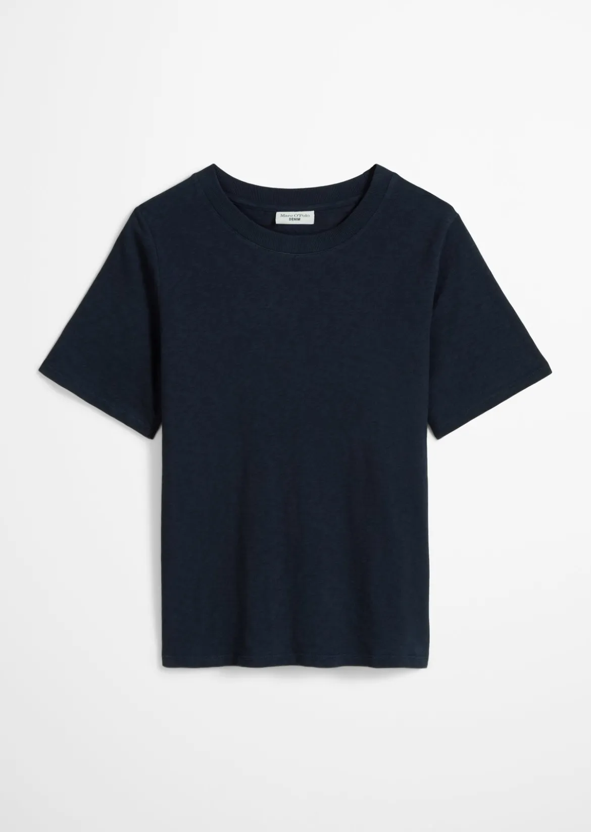 Slub-Jersey-T-Shirt loose aus softer Bio-Baumwolle