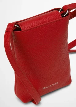 Smartphone-Tasche aus genarbtem Rindleder