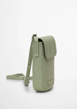 Smartphone-Tasche aus genarbtem Rindleder