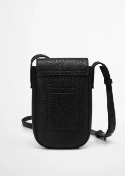 Smartphone-Tasche aus genarbtem Rindleder