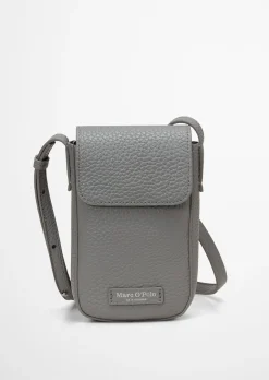Smartphone-Tasche aus genarbtem Rindleder