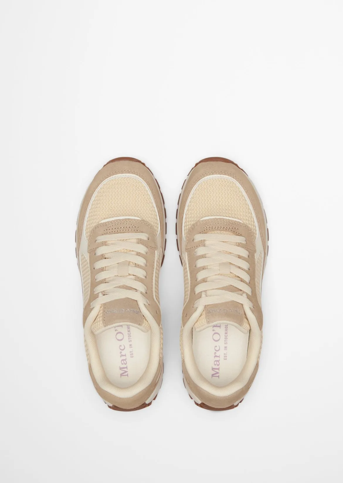 Sneaker Model Bella aus softem Veloursleder