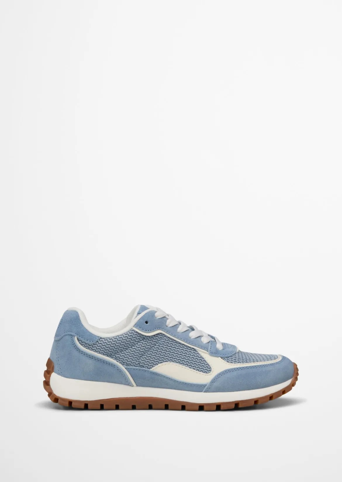 Sneaker Model Bella aus softem Veloursleder