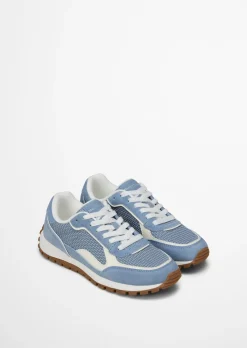 Sneaker Model Bella aus softem Veloursleder