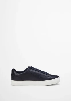 Sneaker Model Bodil aus fein genarbtem Rindleder