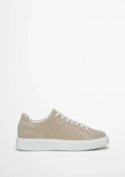 Sneaker Model Cedric aus weichem Velours-Rindleder