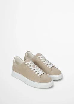 Sneaker Model Cedric aus weichem Velours-Rindleder