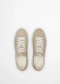 Sneaker Model Cedric aus weichem Velours-Rindleder