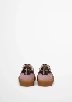Sneaker Model Cortney aus Veloursleder mit Nyloneinsatz