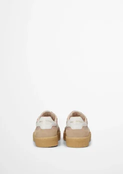 Sneaker Model Cortney aus Veloursleder mit Nyloneinsatz