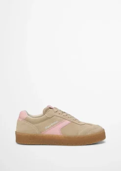 Sneaker Model Cortney aus softem Veloursleder