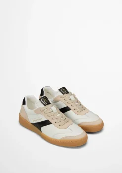 Sneaker Model Court aus edlem Rindleder