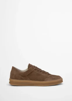 Sneaker Model Enrique aus edlem Velours-Rindleder
