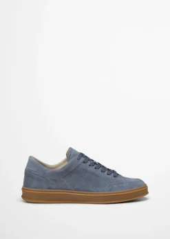 Sneaker Model Enrique aus edlem Velours-Rindleder