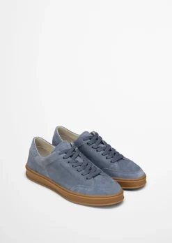 Sneaker Model Enrique aus edlem Velours-Rindleder