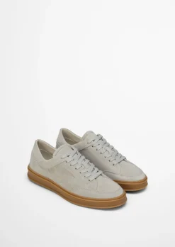 Sneaker Model Enrique aus edlem Velours-Rindleder