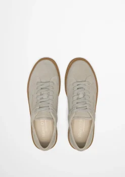 Sneaker Model Enrique aus edlem Velours-Rindleder