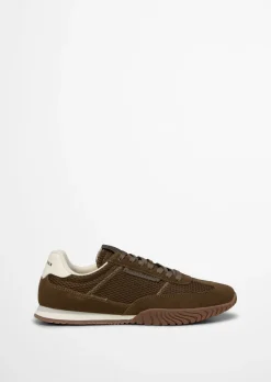 Sneaker Model Gustaf aus Leder und Polyester