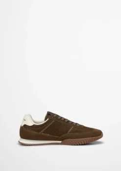 Sneaker Model Gustaf aus Leder und Polyester