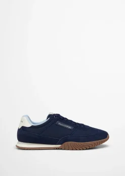 Sneaker Model Gustaf aus Leder und Nylon