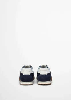 Sneaker Model Gustaf aus Leder und Nylon