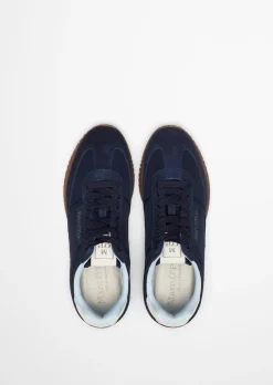 Sneaker Model Gustaf aus Leder und Nylon