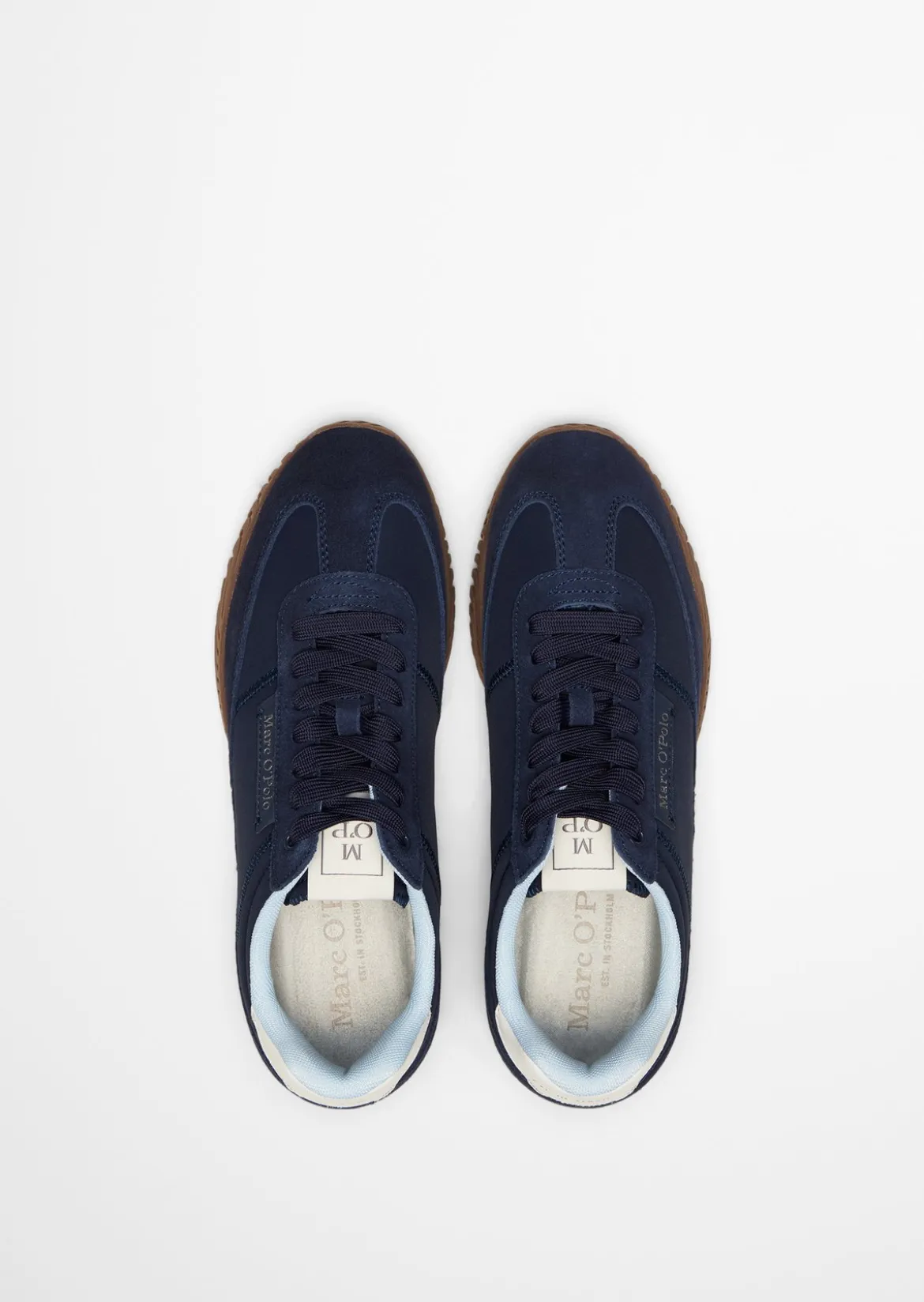 Sneaker Model Gustaf aus Leder und Nylon