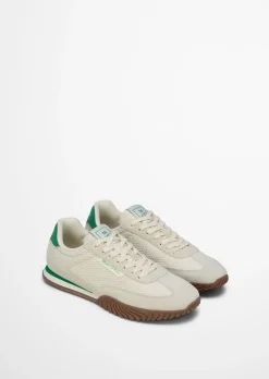 Sneaker Model Gustaf aus Leder und Polyester