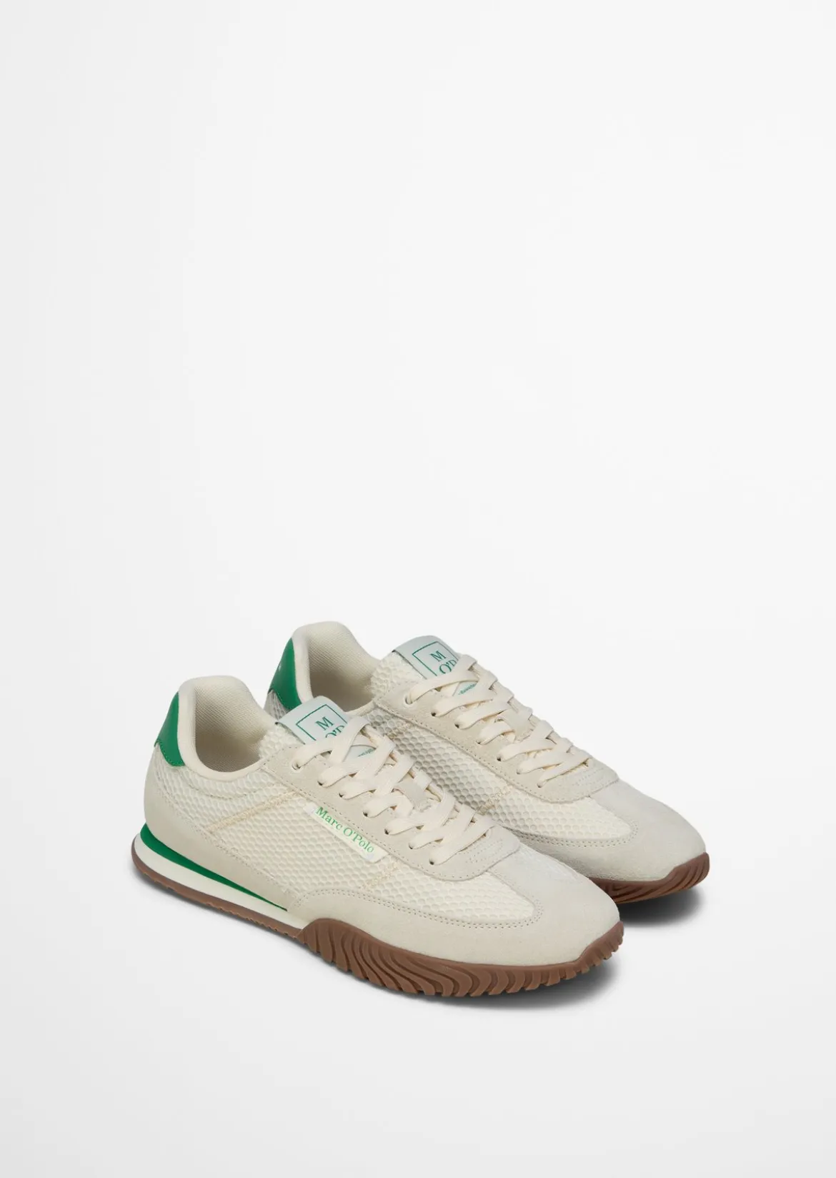 Sneaker Model Gustaf aus Leder und Polyester