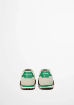 Sneaker Model Gustaf aus Leder und Polyester