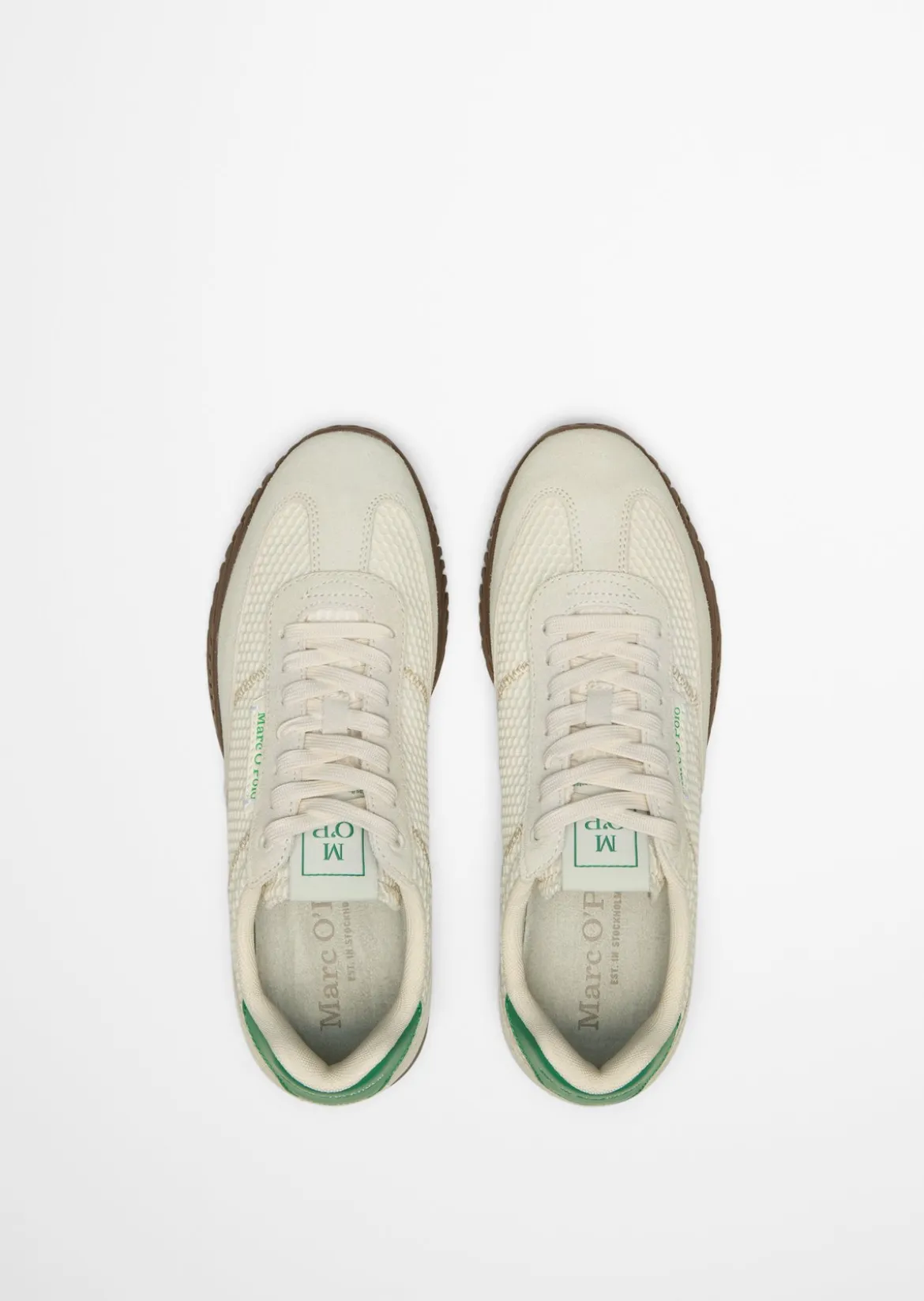Sneaker Model Gustaf aus Leder und Polyester