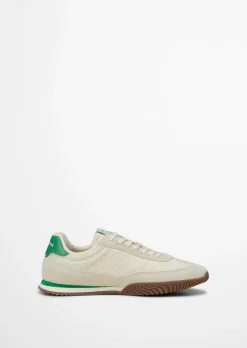 Sneaker Model Gustaf aus Leder und Polyester