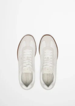 Sneaker Model Gustaf aus Leder und Nylon