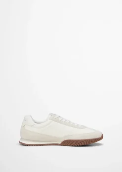 Sneaker Model Gustaf aus Leder und Nylon