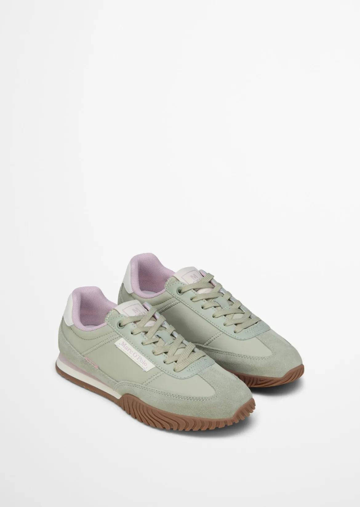 Sneaker Model Gustafina aus Leder und Nylon